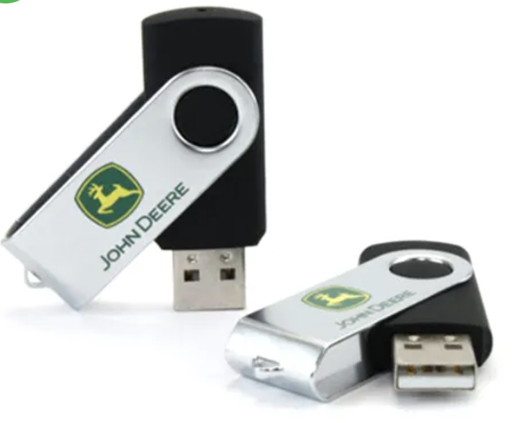 Custom Logo Swivel USB
