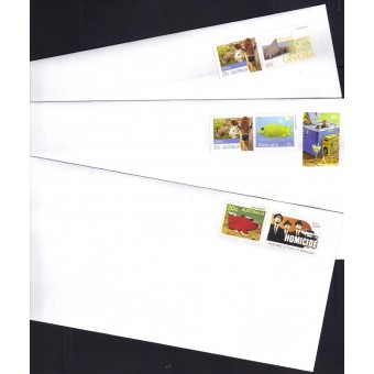 Prepaid $1 stamped + envelopes 110mm x 220mm
