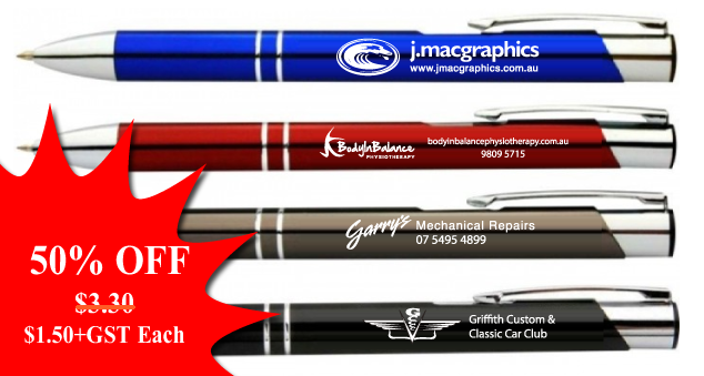 Sample Pens with Logos