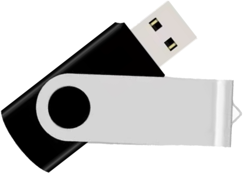 16GB custom logo swivel USB drive